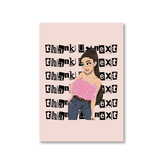 ariana grande thank u next poster wall art buy online india the banyan tee tbt a4