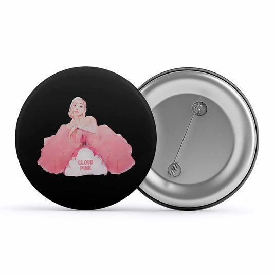 ariana grande cloud pink badge pin button music band buy online india the banyan tee tbt men women girls boys unisex  