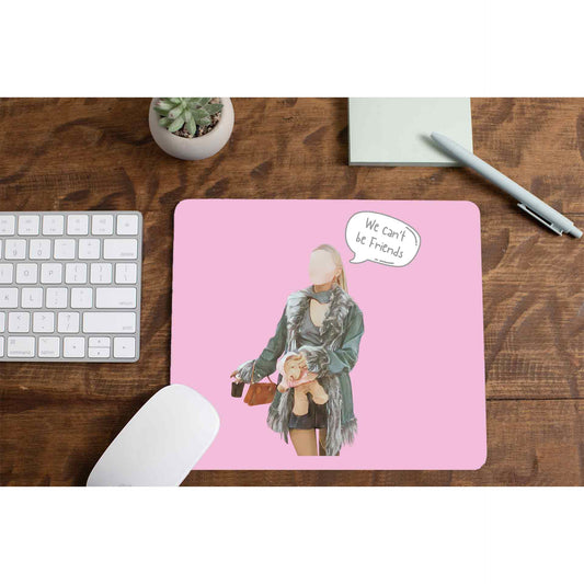ariana grande we can't be friends mousepad logitech large anime music band buy online india the banyan tee tbt men women girls boys unisex  