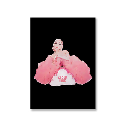 ariana grande cloud pink poster wall art buy online india the banyan tee tbt a4 