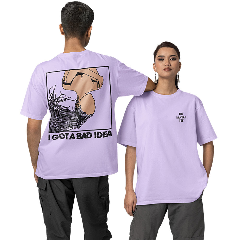 Ariana Grande Oversized T shirt - Bad Idea