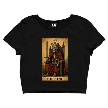 avenged sevenfold the king crop top music band buy online india the banyan tee tbt men women girls boys unisex s 