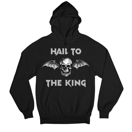 avenged sevenfold hail to the king hoodie hooded sweatshirt winterwear music band buy online india the banyan tee tbt men women girls boys unisex black