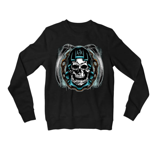 avenged sevenfold a7x sweatshirt upper winterwear music band buy online india the banyan tee tbt men women girls boys unisex black