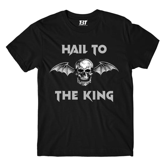 avenged sevenfold hail to the king t-shirt music band buy online india the banyan tee tbt men women girls boys unisex black