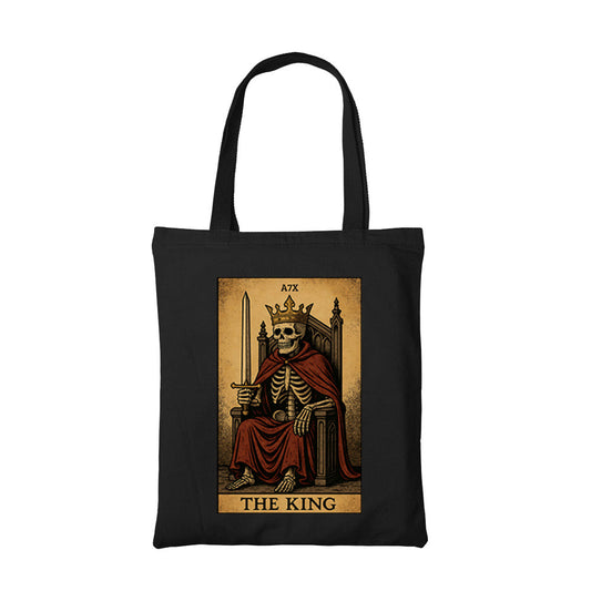 avenged sevenfold the king tote bag cotton printed music band buy online india the banyan tee tbt men women girls boys unisex  