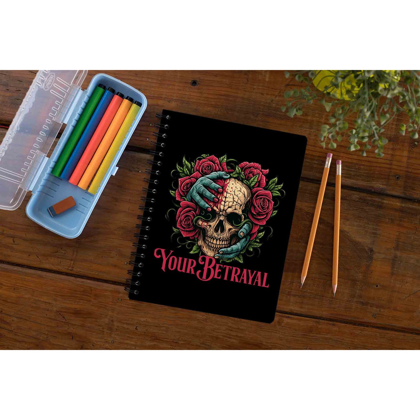 bullet for my valentine your betrayal notebook notepad diary buy online india the banyan tee tbt unruled