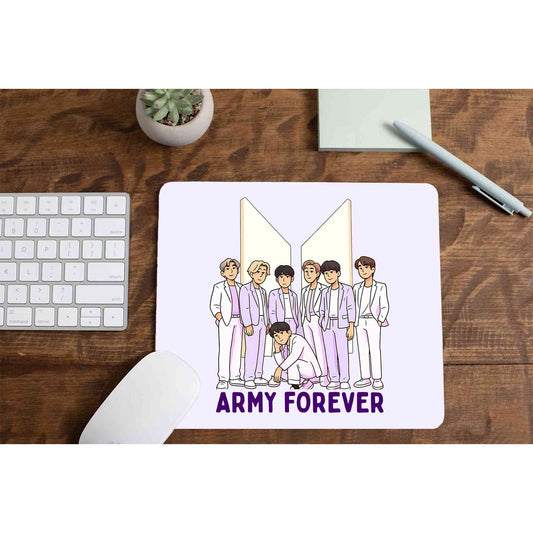 bts army forever mousepad logitech large anime music band buy online india the banyan tee tbt men women girls boys unisex  