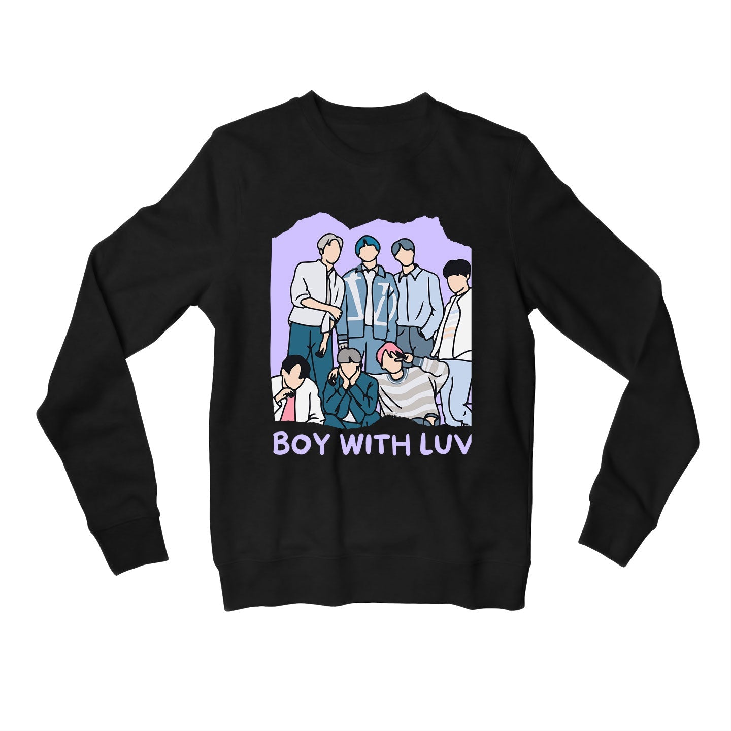 Bts Boy with Luv deals crewneck sweatshirt