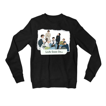 Buy BTS Sweatshirt Life Goes On at 50 OFF 🤑