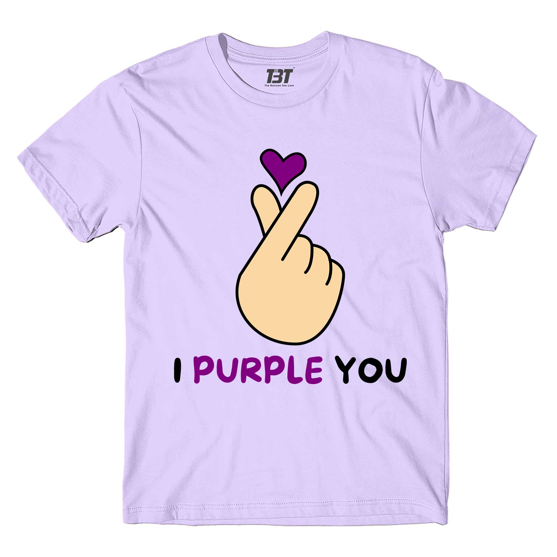 bts i purple you t-shirt music band buy online india the banyan tee tbt men women girls boys unisex lavender 