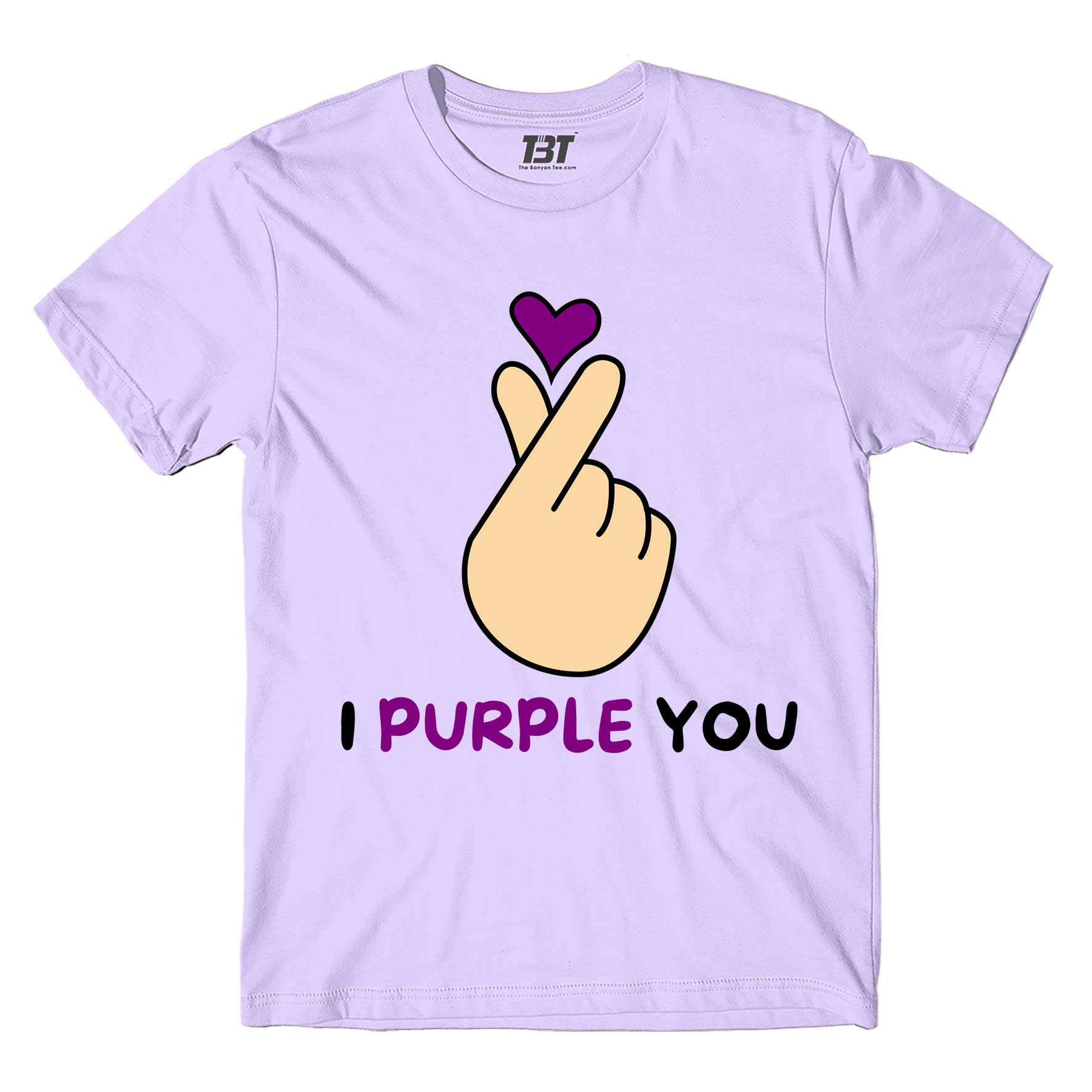 bts i purple you t-shirt music band buy online india the banyan tee tbt men women girls boys unisex lavender