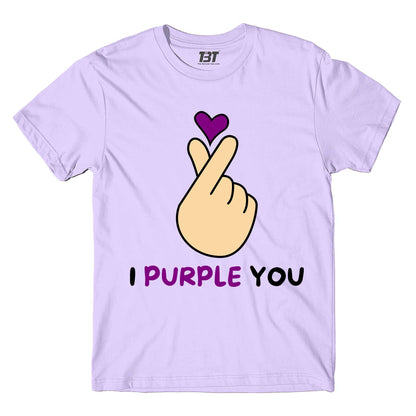 bts i purple you t-shirt music band buy online india the banyan tee tbt men women girls boys unisex lavender 