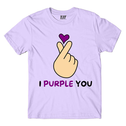 bts i purple you t-shirt music band buy online india the banyan tee tbt men women girls boys unisex lavender