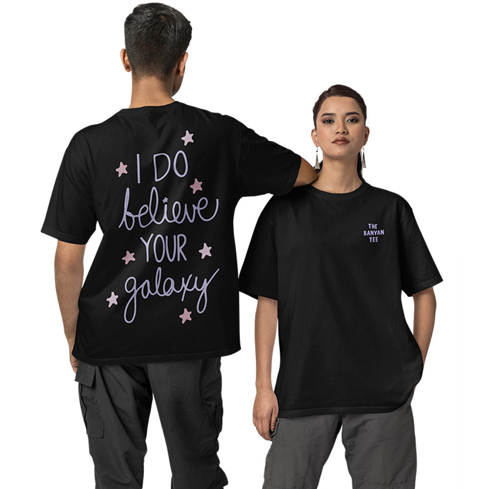 BTS Oversized T shirt - I Do Believe Your Galaxy
