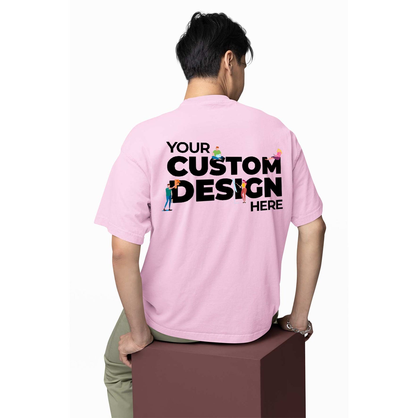 Custom Oversized T shirt (Single Side Printing In Front Or Back)