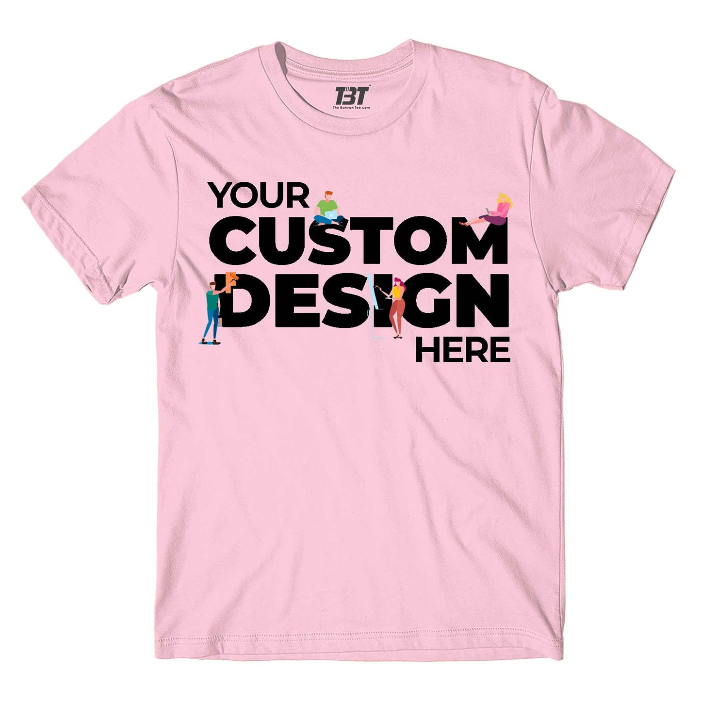 Custom T shirt (Double Side Printing)