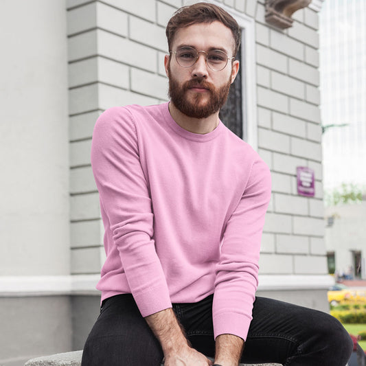 Plain Baby Pink Sweatshirt The Banyan Tee sweatshirts and hoodies for men for women