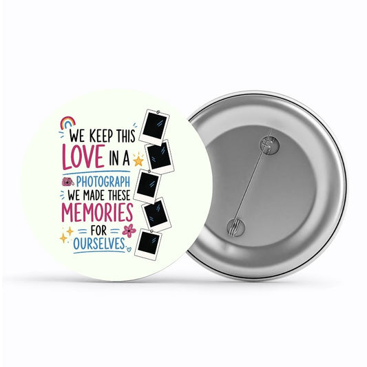 ed sheeran photograph badge pin button music band buy online india the banyan tee tbt men women girls boys unisex  