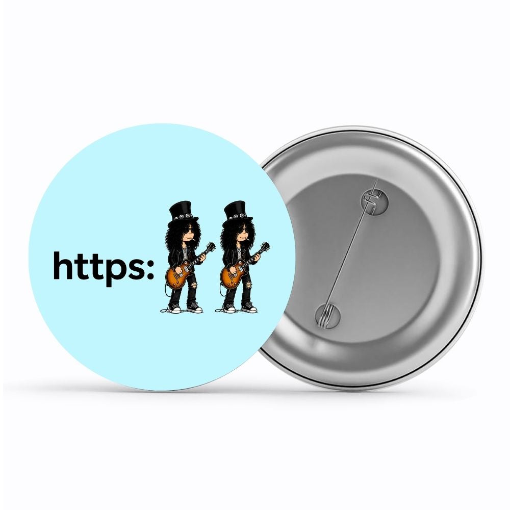 guns n' roses forward slash badge pin button music band buy online india the banyan tee tbt men women girls boys unisex  
