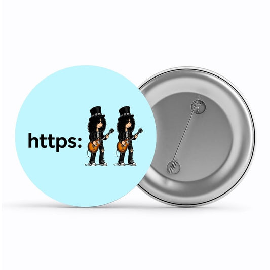 guns n' roses forward slash badge pin button music band buy online india the banyan tee tbt men women girls boys unisex  