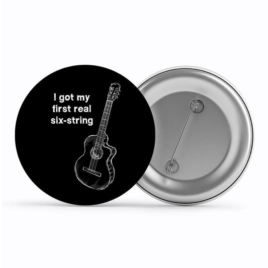 bryan adams six string badge pin button music band buy online india the banyan tee tbt men women girls boys unisex  