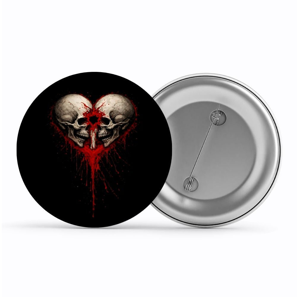 bullet for my valentine bullet heart badge pin button music band buy online india the banyan tee tbt men women girls boys unisex  
