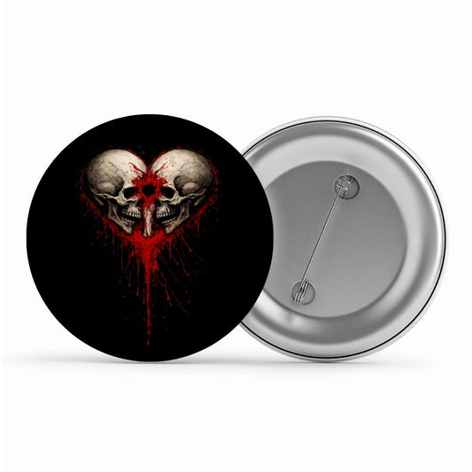 bullet for my valentine bullet heart badge pin button music band buy online india the banyan tee tbt men women girls boys unisex  