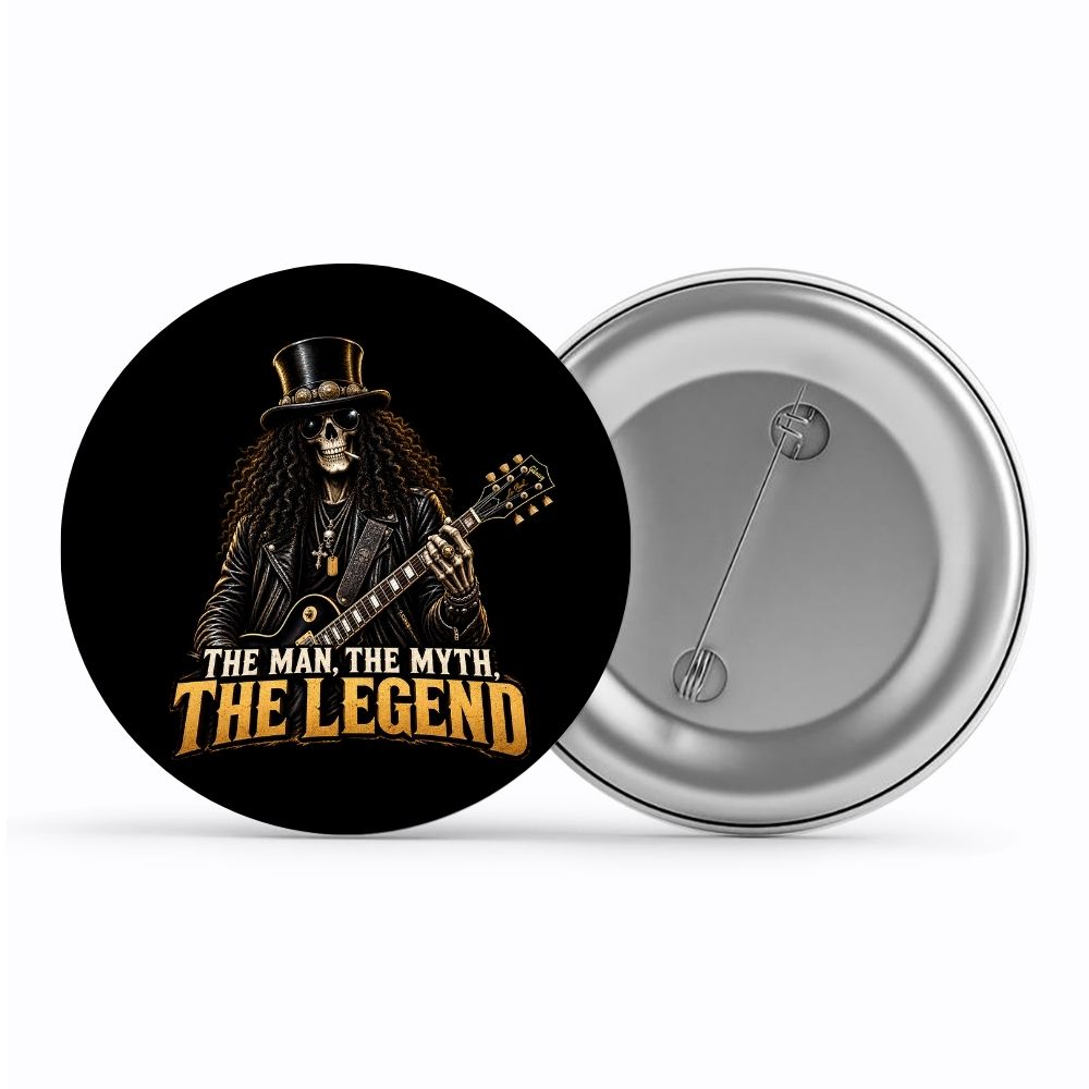 guns n' roses the guitar legend badge pin button music band buy online india the banyan tee tbt men women girls boys unisex  