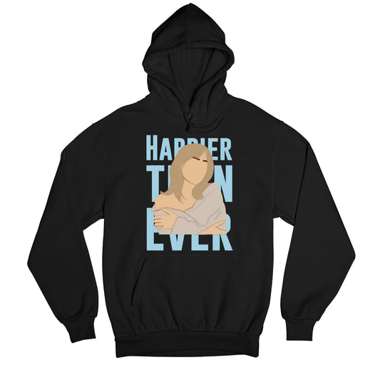 billie eilish happier than ever hoodie hooded sweatshirt winterwear music band buy online india the banyan tee tbt men women girls boys unisex black