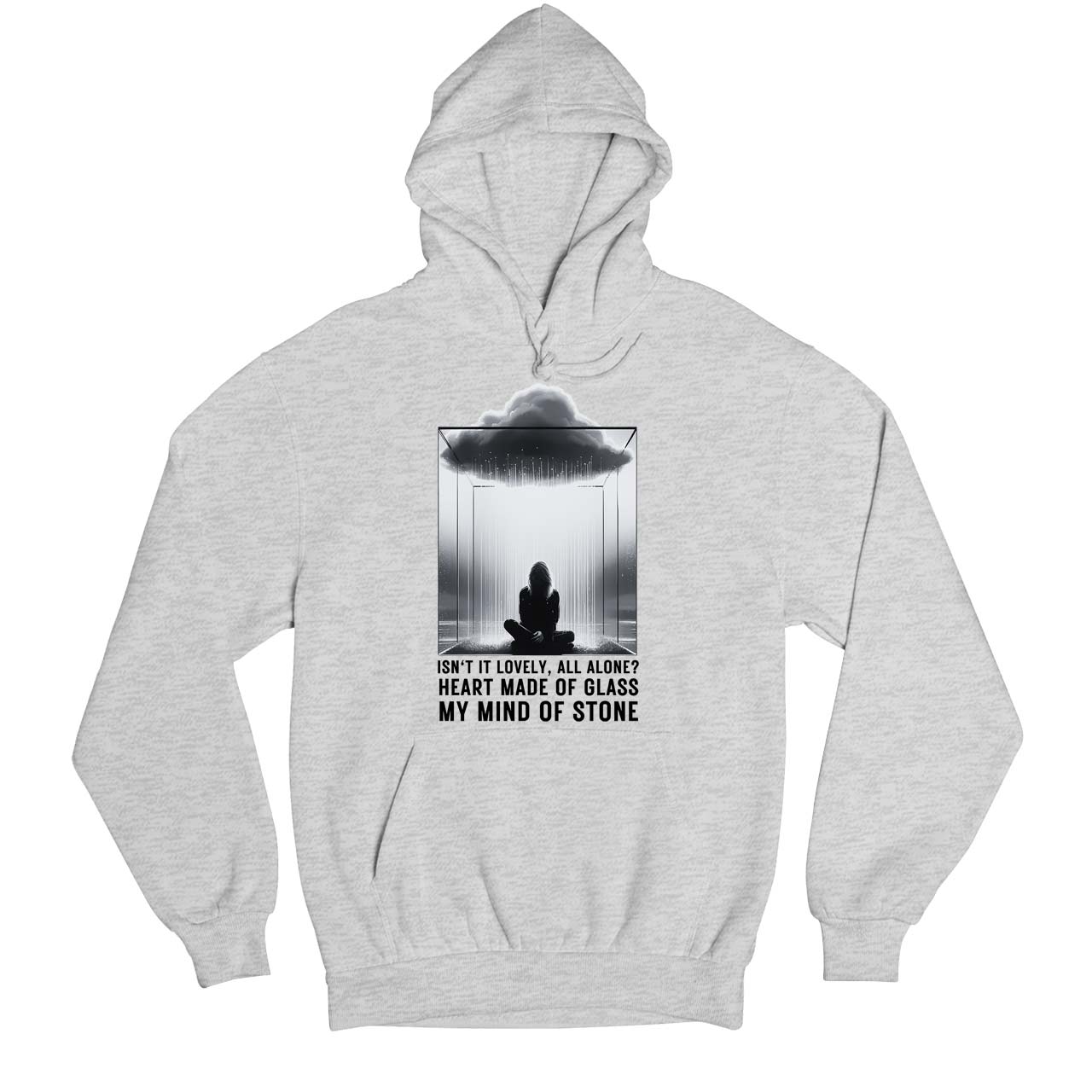 billie eilish lovely hoodie hooded sweatshirt winterwear music band buy online india the banyan tee tbt men women girls boys unisex gray