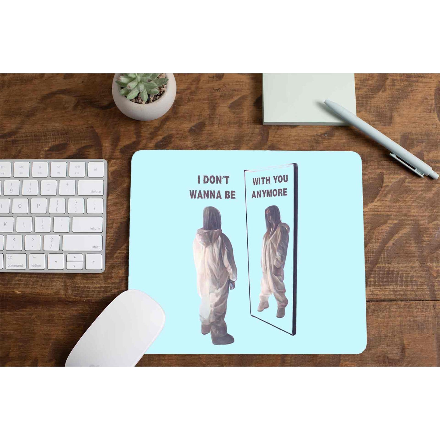 billie eilish i don't wanna be with you anymore mousepad logitech large anime music band buy online india the banyan tee tbt men women girls boys unisex promise hands