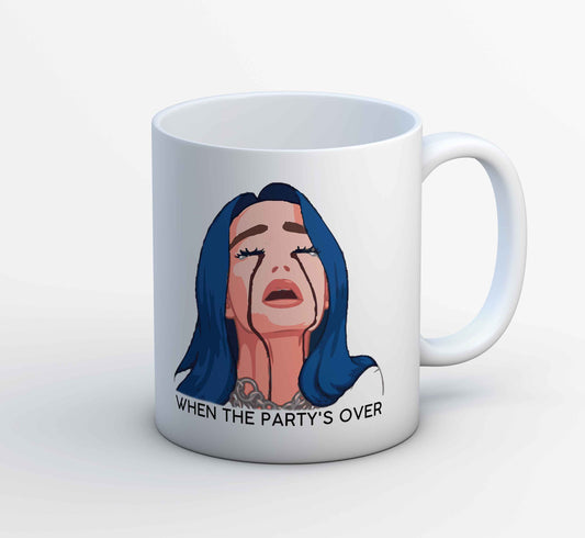 billie eilish when the party's over mug coffee ceramic music band buy online india the banyan tee tbt men women girls boys unisex