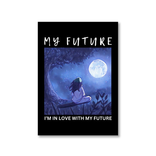 billie eilish my future poster wall art buy online india the banyan tee tbt a4 i am in love with my future