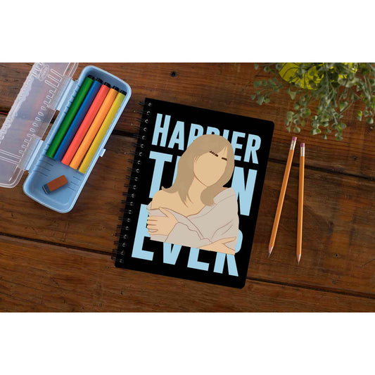 billie eilish happier than ever notebook notepad diary buy online india the banyan tee tbt unruled