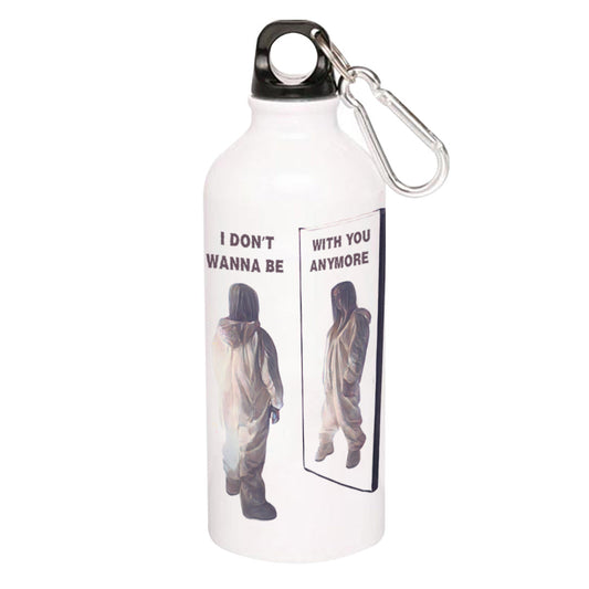 billie eilish I don't wanna be with you anymore sipper steel water bottle flask gym shaker music band buy online india the banyan tee tbt men women girls boys unisex