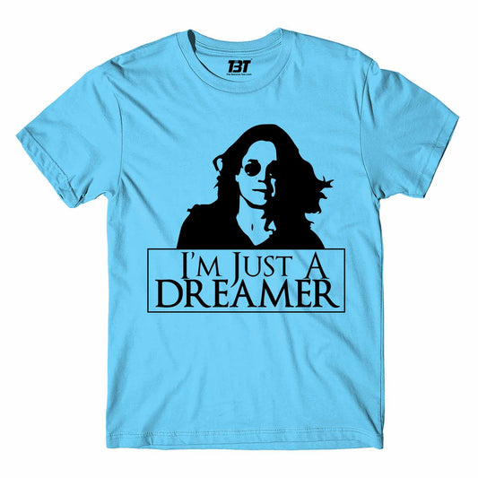 black sabbath i'm just a dreamer t-shirt music band buy online india the banyan tee tbt men women girls boys unisex Sky Blue