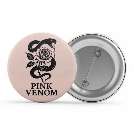 black pink pink venom badge pin button music band buy online india the banyan tee tbt men women girls boys unisex  
