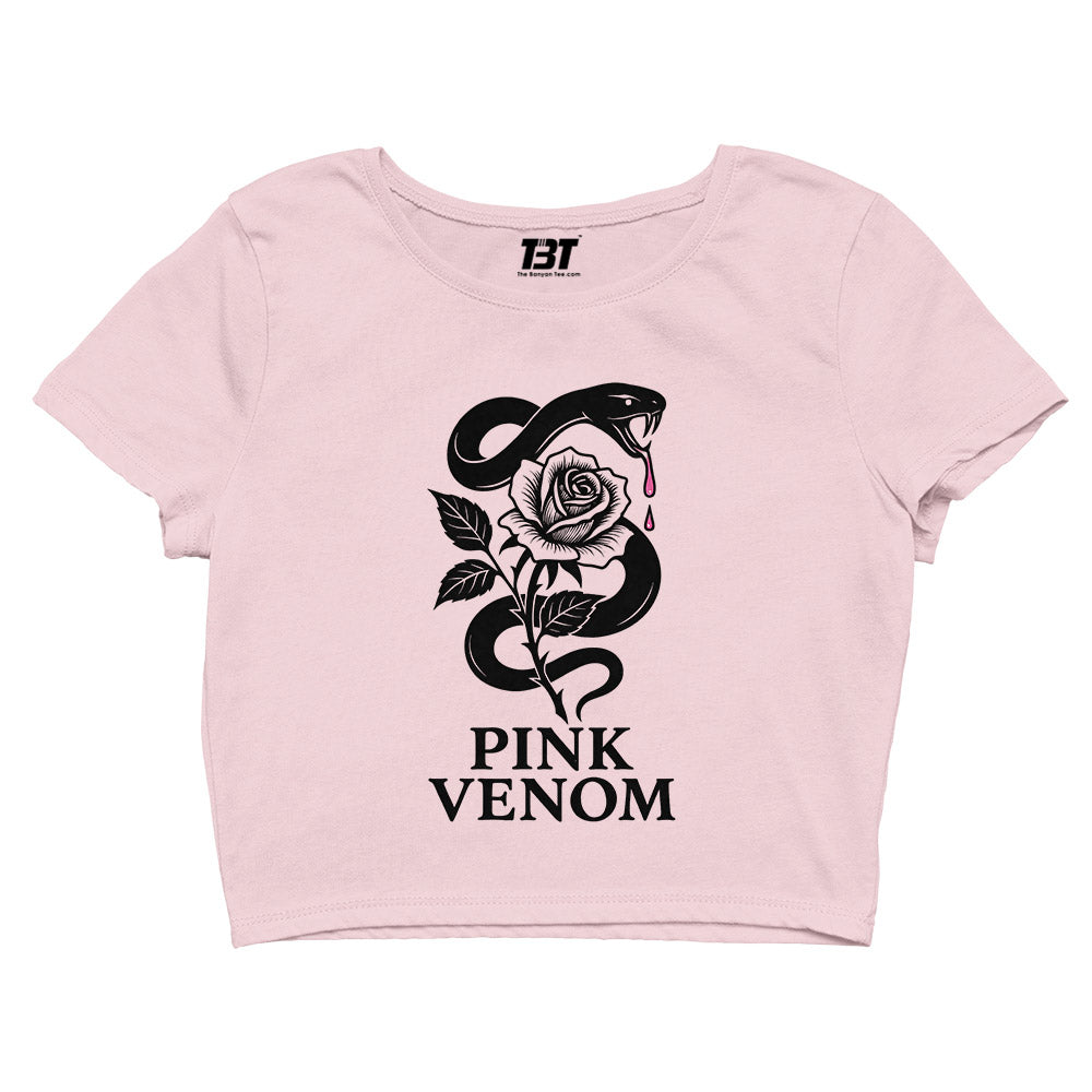 black pink pink venom crop top music band buy online india the banyan tee tbt men women girls boys unisex s 