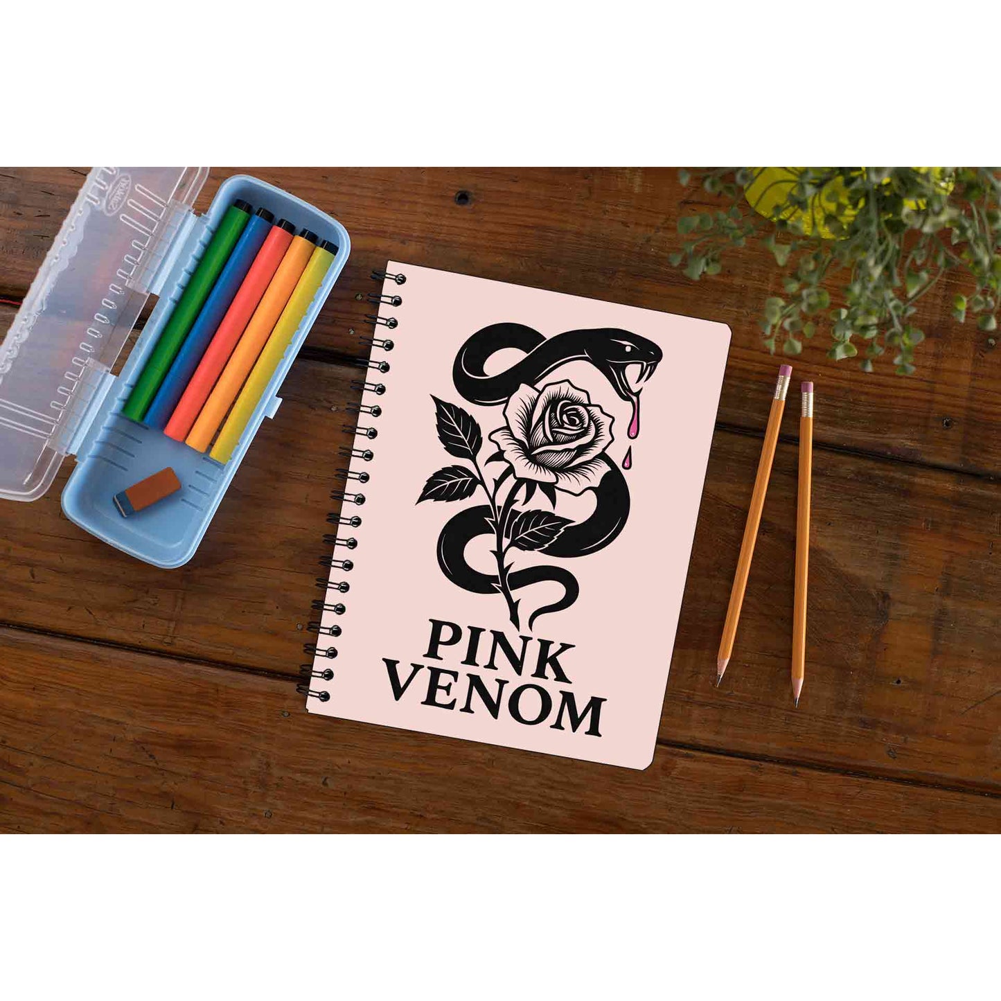 black pink pink venom notebook notepad diary buy online india the banyan tee tbt unruled 