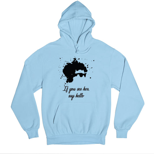 bob dylan if you see her, say hello  hoodie hooded sweatshirt winterwear music band buy online india the banyan tee tbt men women girls boys unisex baby blue