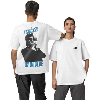 Bob Dylan Oversized T shirt - Tangled Up In Blue