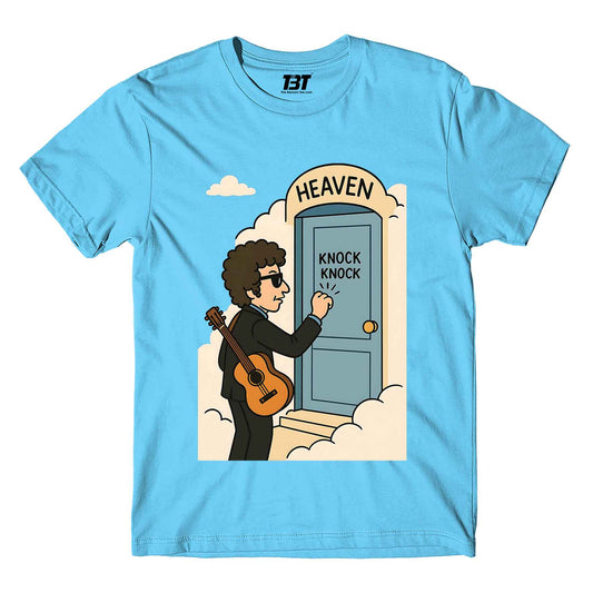 bob dylan heaven's door t-shirt music band buy online india the banyan tee tbt men women girls boys unisex turquoise