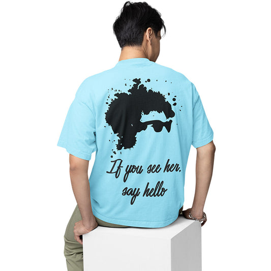 bob dylan oversized t shirt - if you see her, say hello music t-shirt baby blue buy online india the banyan tee tbt men women girls boys unisex