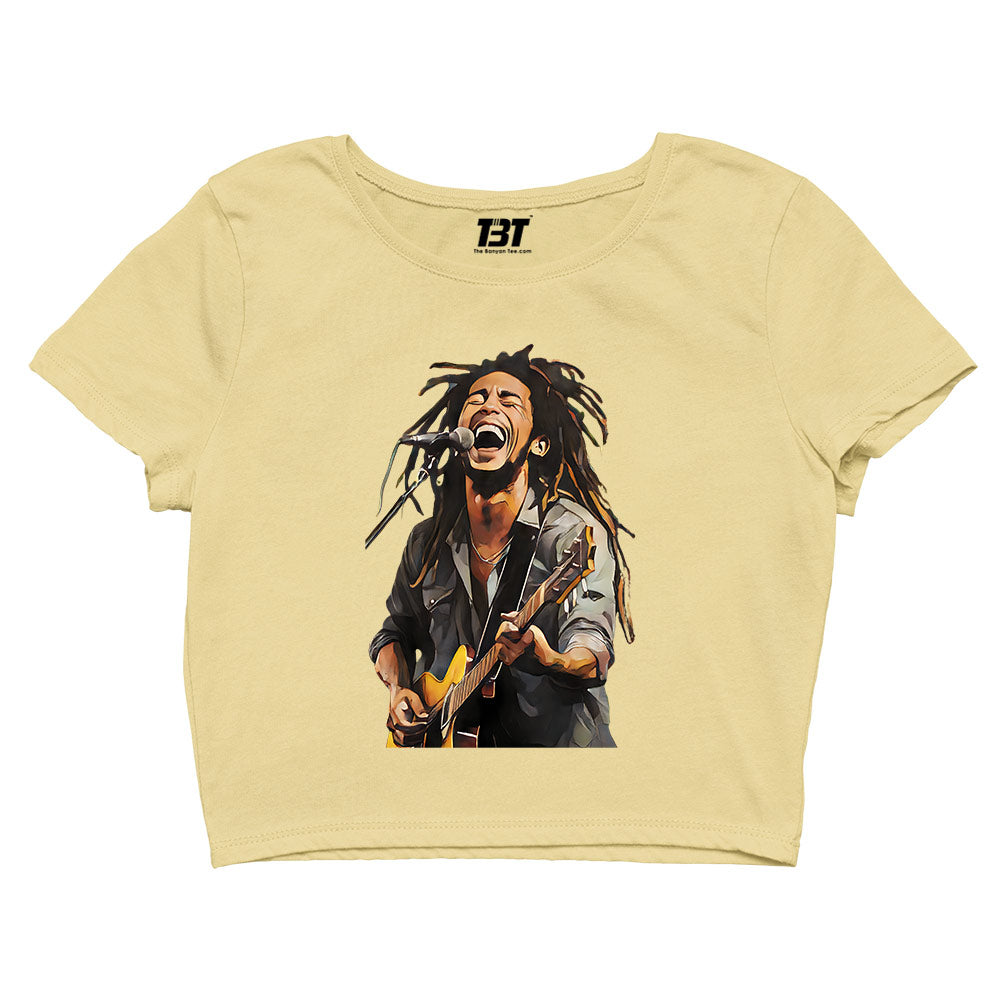 bob marley fan art lion crop top music band buy online india the banyan tee tbt men women girls boys unisex beige