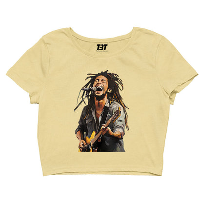 bob marley fan art lion crop top music band buy online india the banyan tee tbt men women girls boys unisex beige