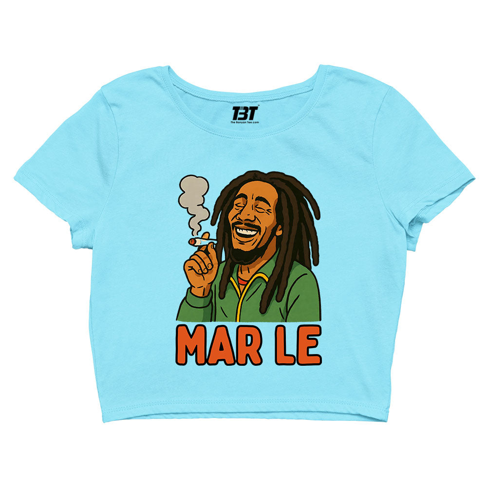 bob marley mar le crop top music band buy online india the banyan tee tbt men women girls boys unisex steel grey