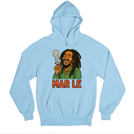 bob marley mar le hoodie hooded sweatshirt winterwear music band buy online india the banyan tee tbt men women girls boys unisex navy blue
