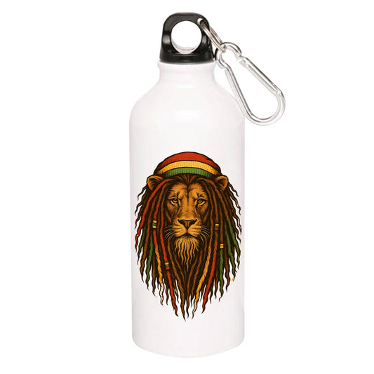 bob marley rasta lion sipper steel water bottle flask gym shaker music band buy online india the banyan tee tbt men women girls boys unisex