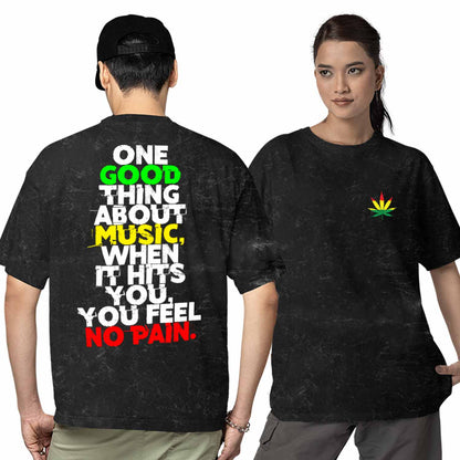 bob marley oversized t shirt - good thing about music t-shirt black buy online india the banyan tee tbt men women girls boys unisex